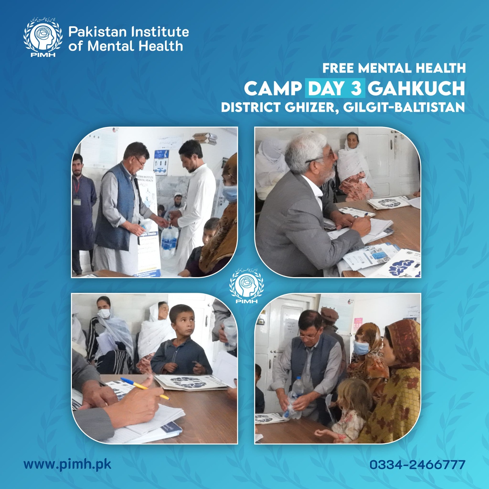 Free Mental Health Camp Day 2 Gilgit